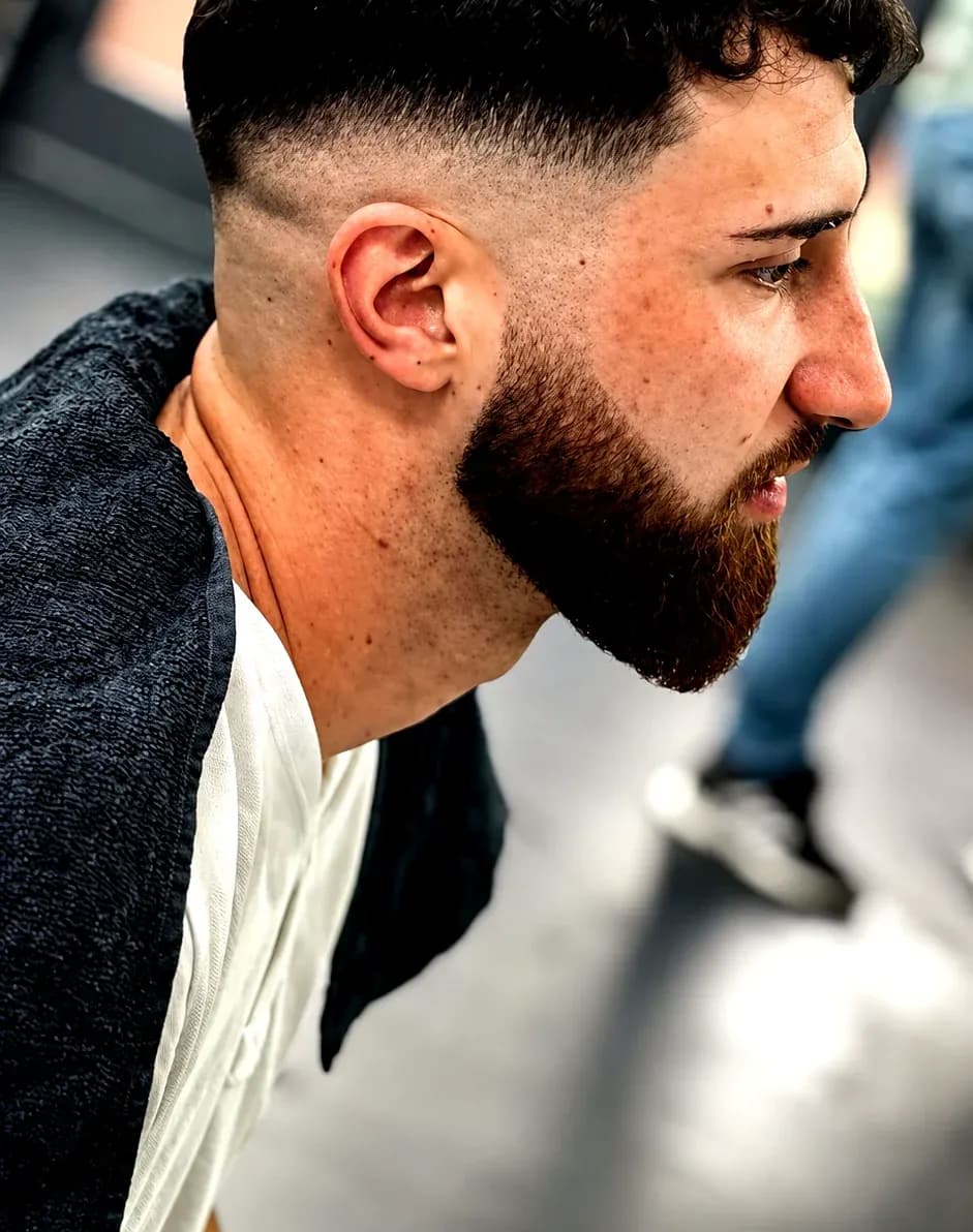 Bart bei Arkadasch Friseur Offenbach